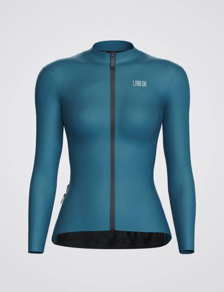 Veste hiver cycliste femme Lameda coupe ajustée, chaude et équipée de détails réfléchissants