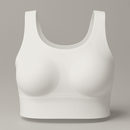 Brassière sport blanche femme respirante et confortable Lameda