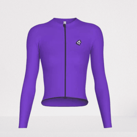 Veste thermique vélo femme Lameda Polar Night violet chaude et respirante