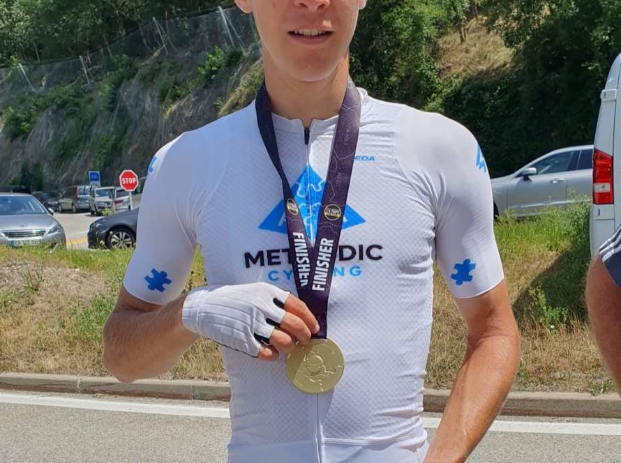 Photo face Mathias Chauvin après sa 7eme place à l'étape du tour Entrepreneur en coaching personnalisé