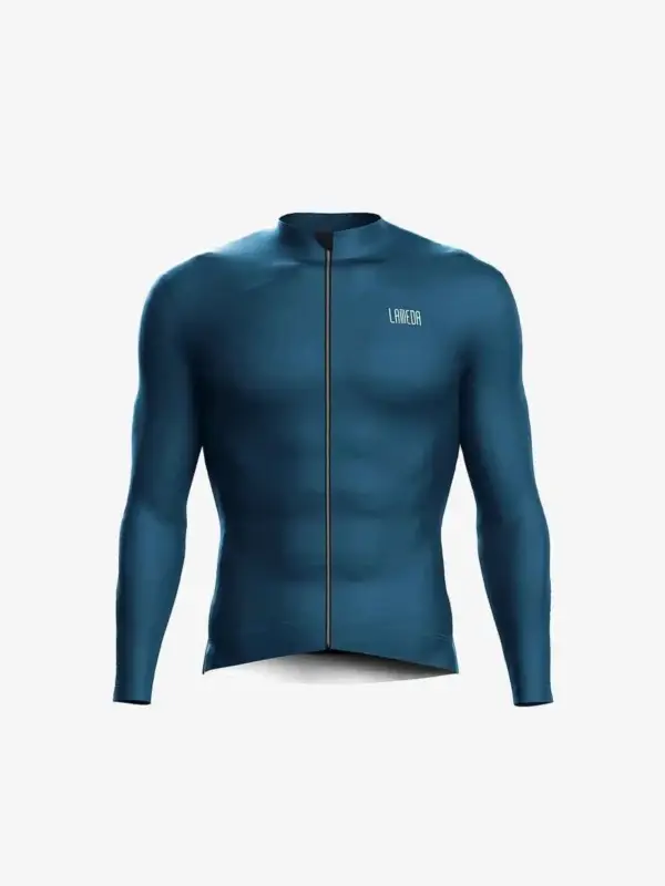 maillot vélo hiver vue de face