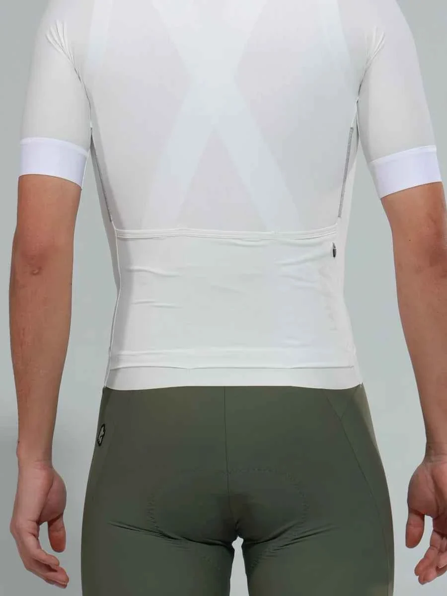 Maillot vélo de route homme vue des dos