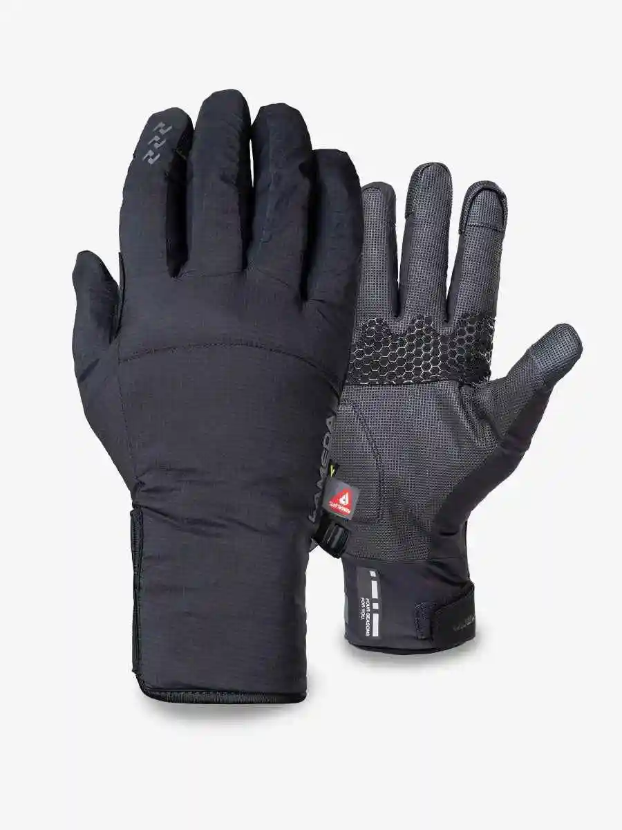 Gants vélo hiver route vue de face