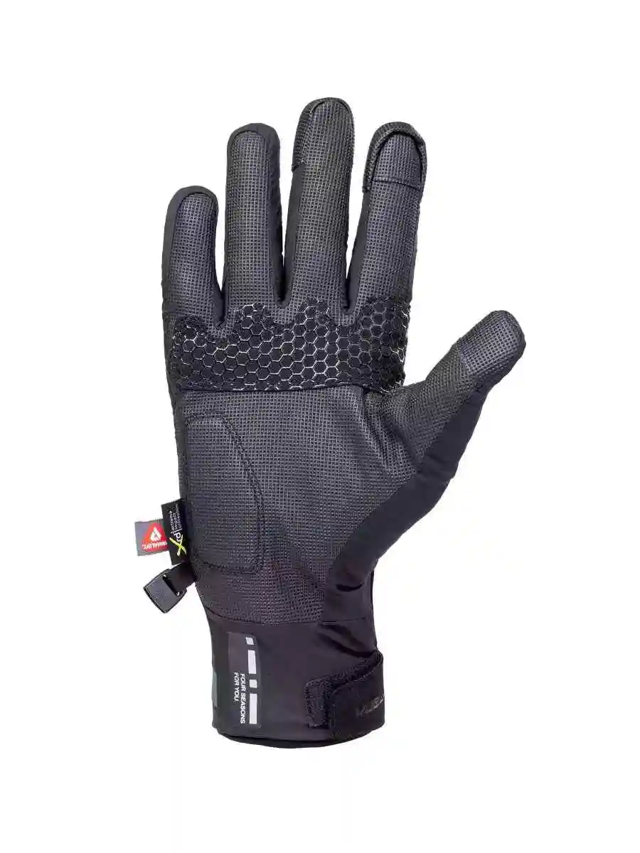 Gants vélo hiver route vue paume de la main
