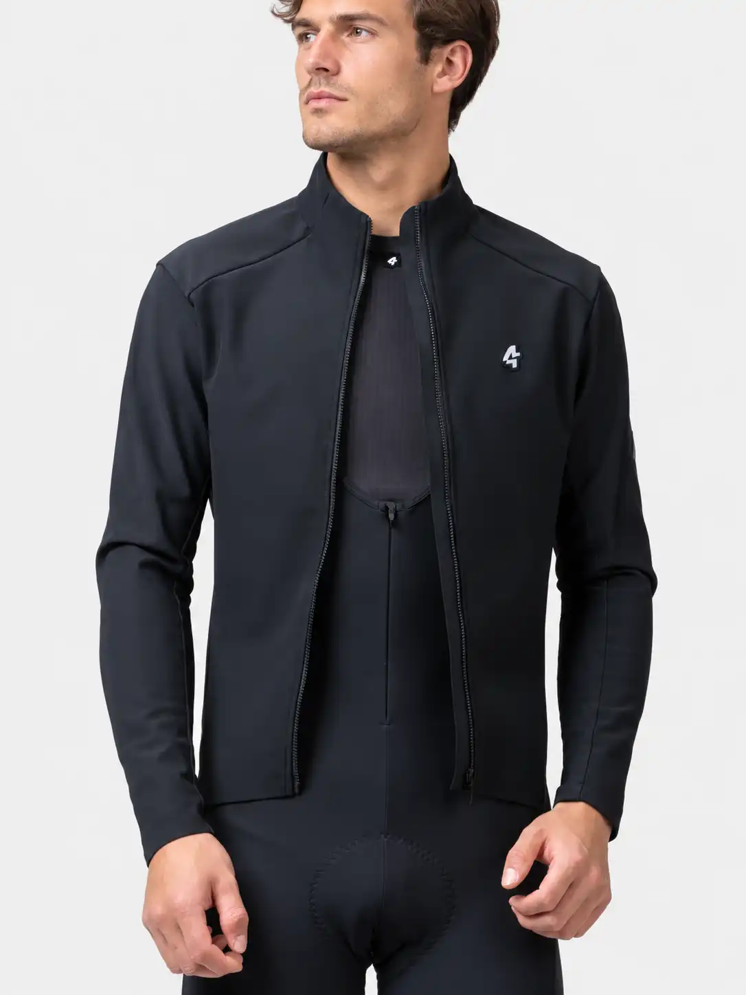 Photo mannequin avec la veste vélo hiver homme