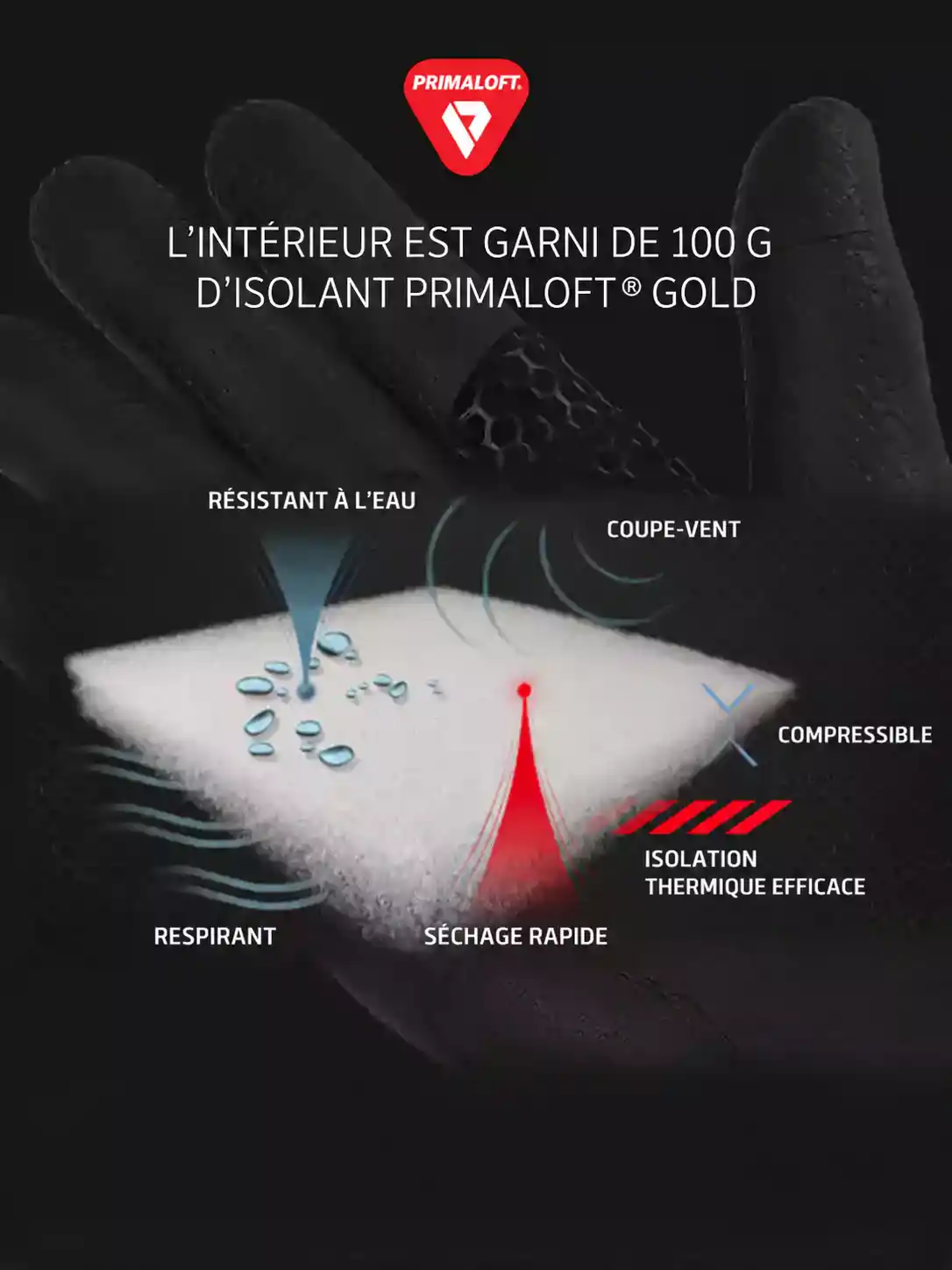 Gants hiver vélo route | Lameda – Image 5